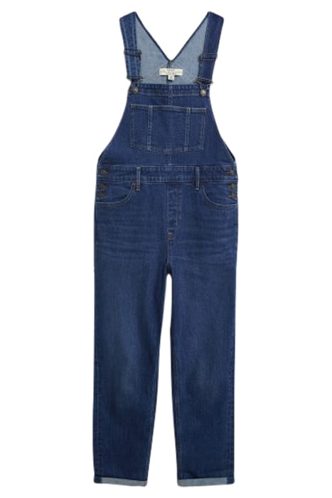 ISABELLE DUNGAREE MID DENIM 1