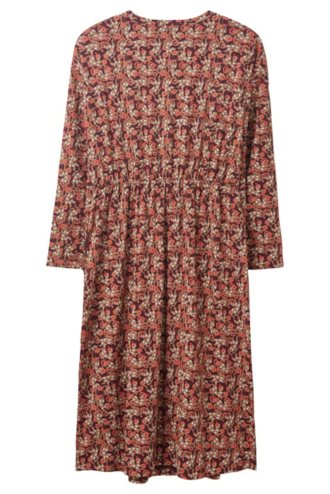 POPPY JERSEY DRESS PLUM MLT 5