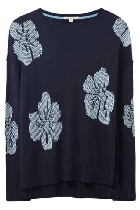 BLOSSOMING WOODLAND JUMPER NAVY MULTI 1