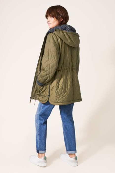 MARIELLA REVERSIBLE COAT NAVY 3
