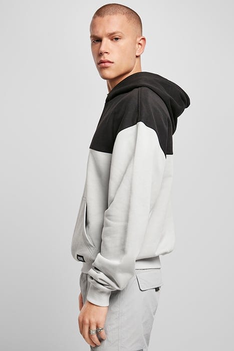 UPPER BLOCK HOODY LIGHTASPHALT/BLACK 6