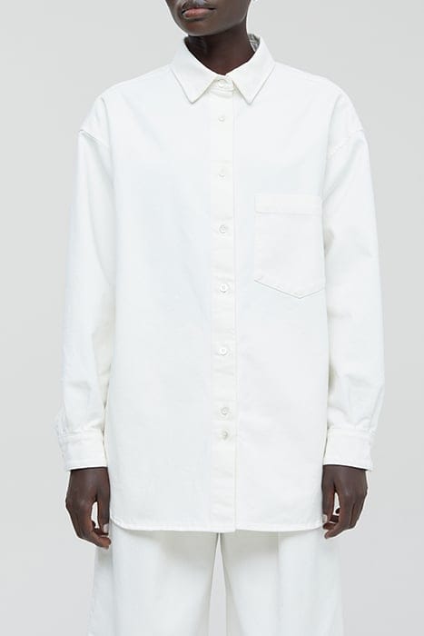 WOMEN BASIC SHIRT CREME 1