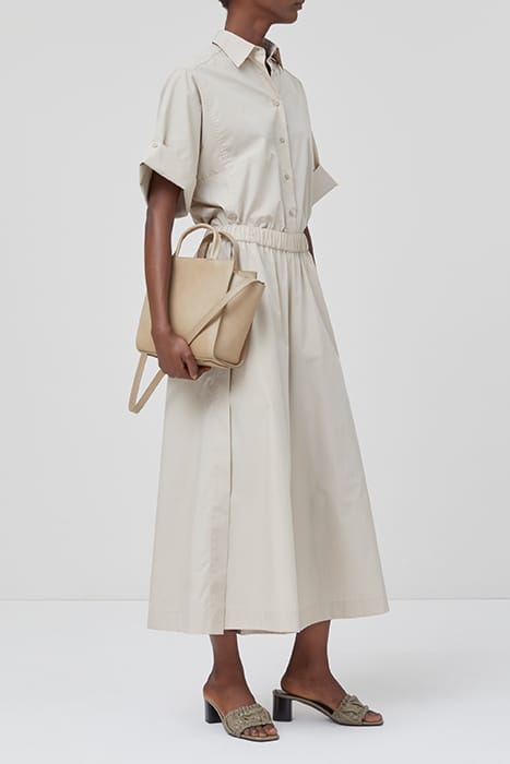 WOMEN SIDE SPLIT CULOTTE GRAIN BEIGE 4