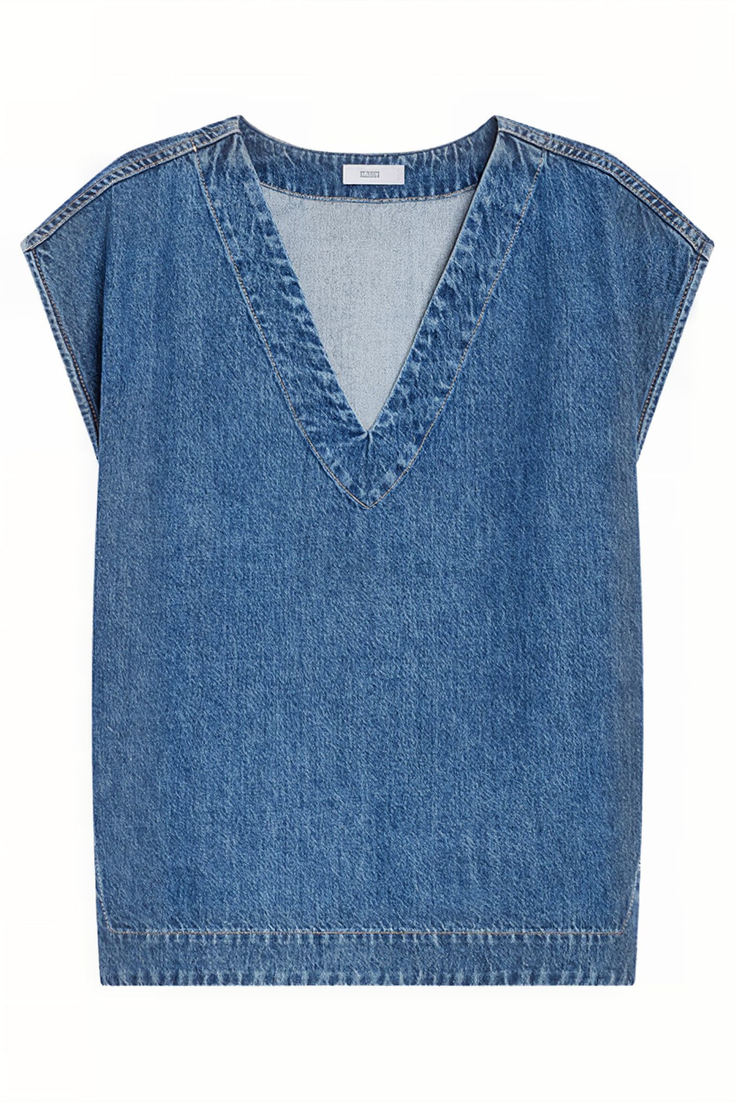 WOMEN DENIM PULLUNDER MID BLUE 6