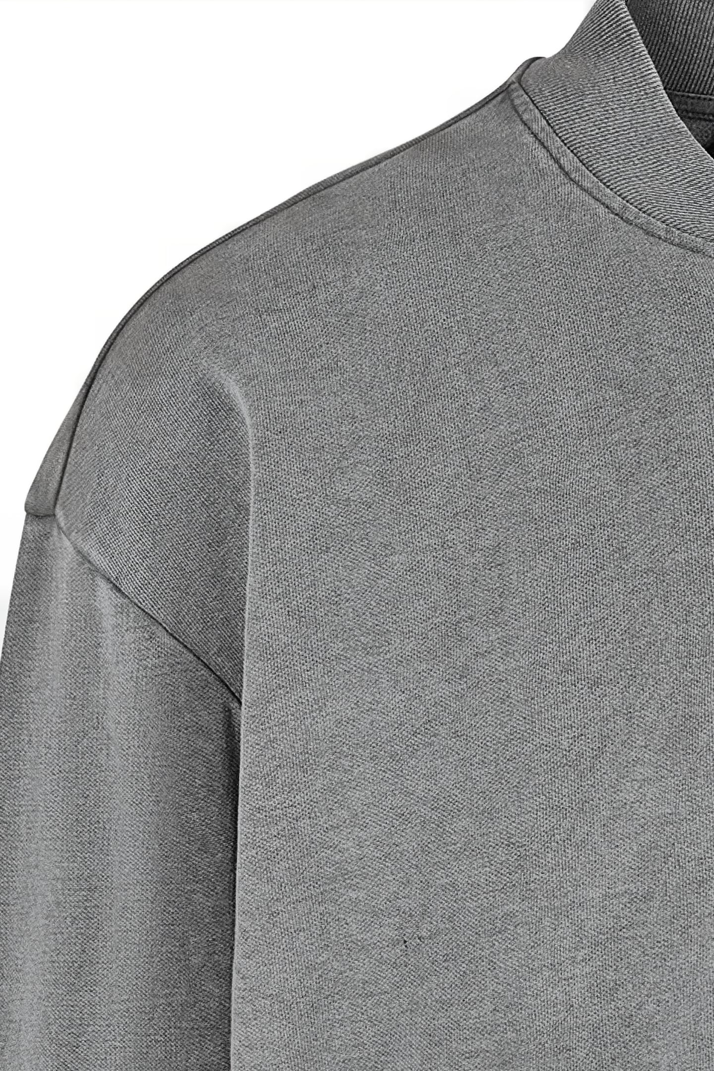 WASHED SWEAT BOMBER DARKSHADOW 8