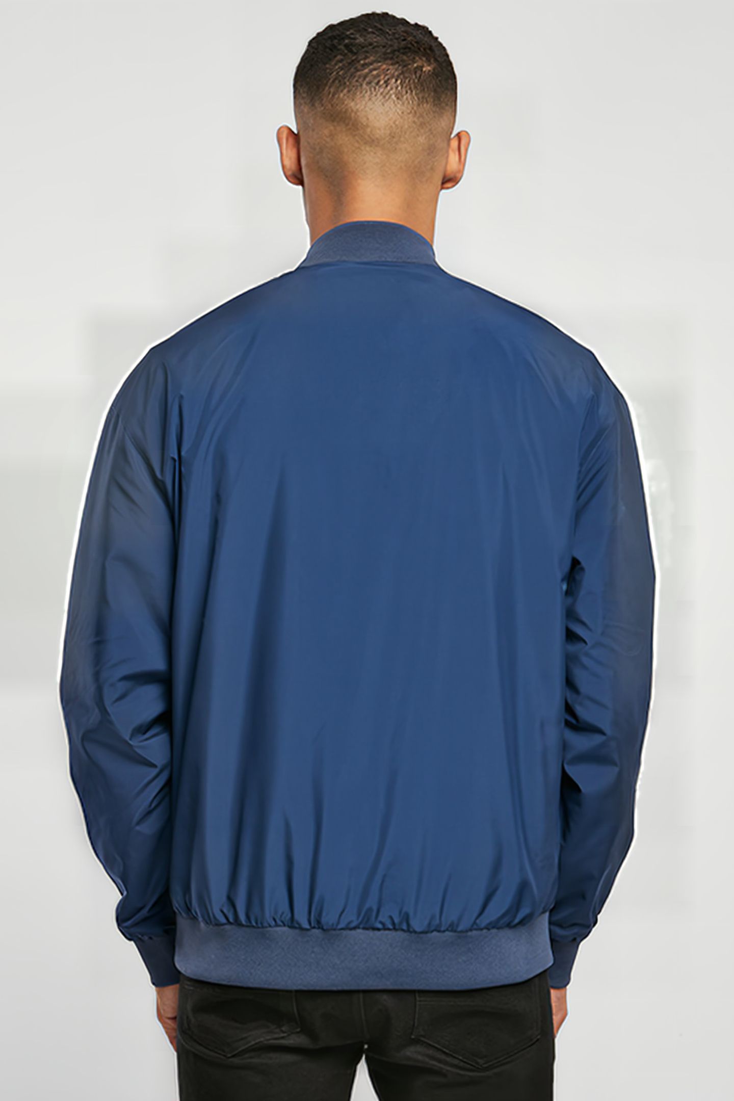 PULLOVER BOMBER JACKET DARKBLUE 3