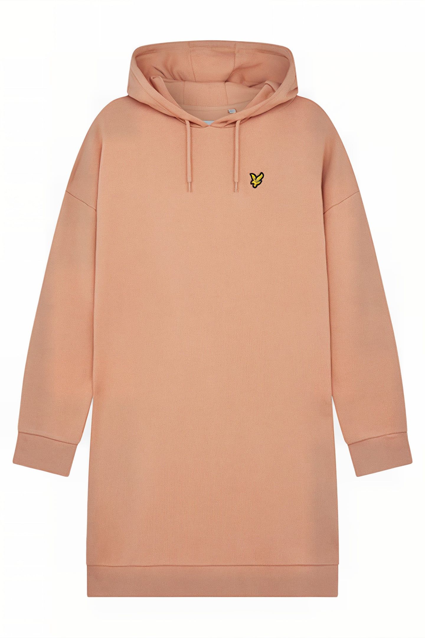 HOODIE DRESS W795 DUSTY PEACH 5