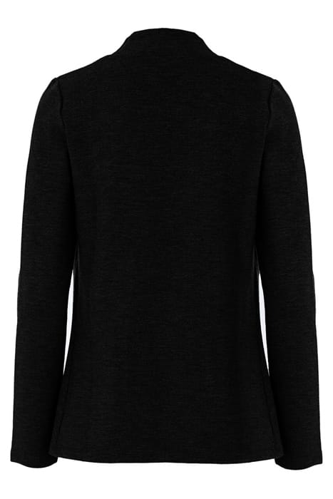 JOSIE JERSEY DRAPE FRONT JCKT BLACK 2