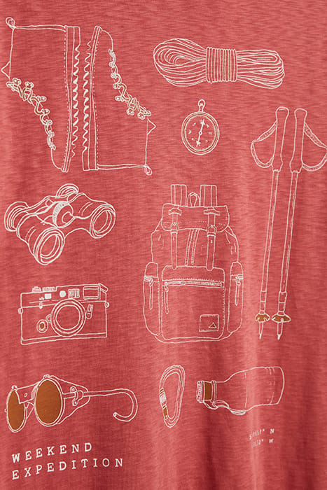 EXPEDITION GRAPHIC TEE MID PINK 3