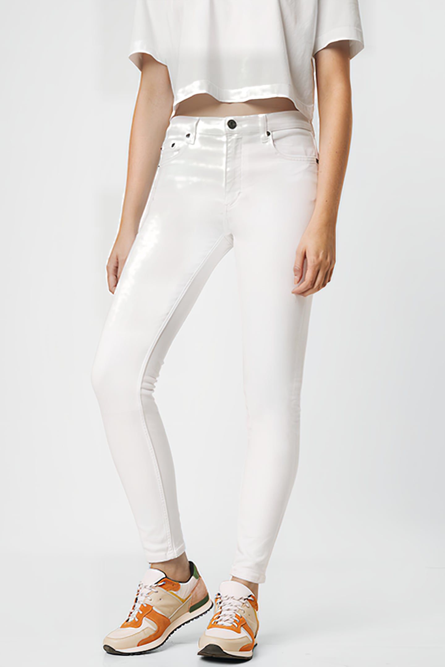 R REBOUND 30 SKINNY JEANS SUMMER WHITE 1