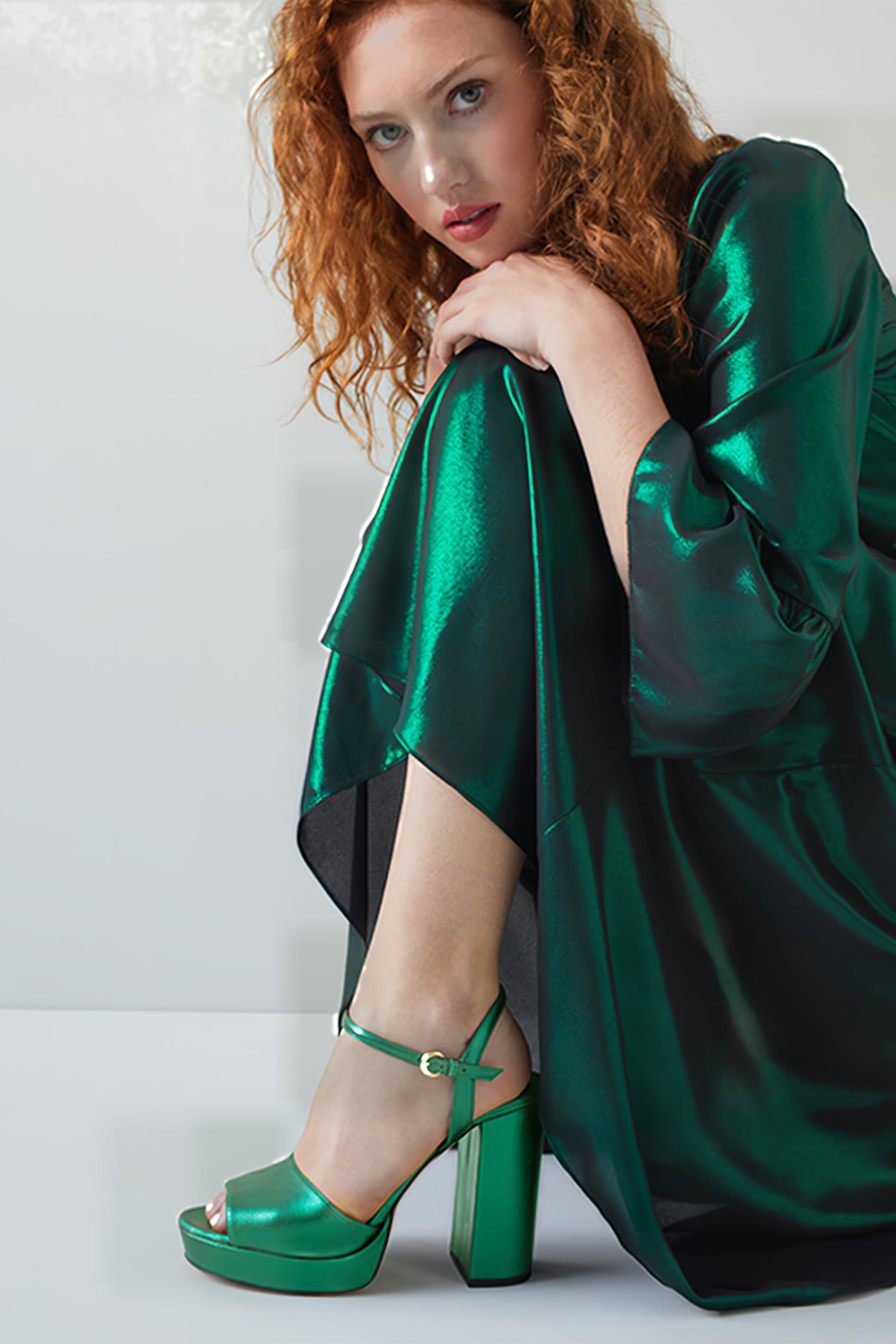 SOLANGE SANDAL GREEN 2