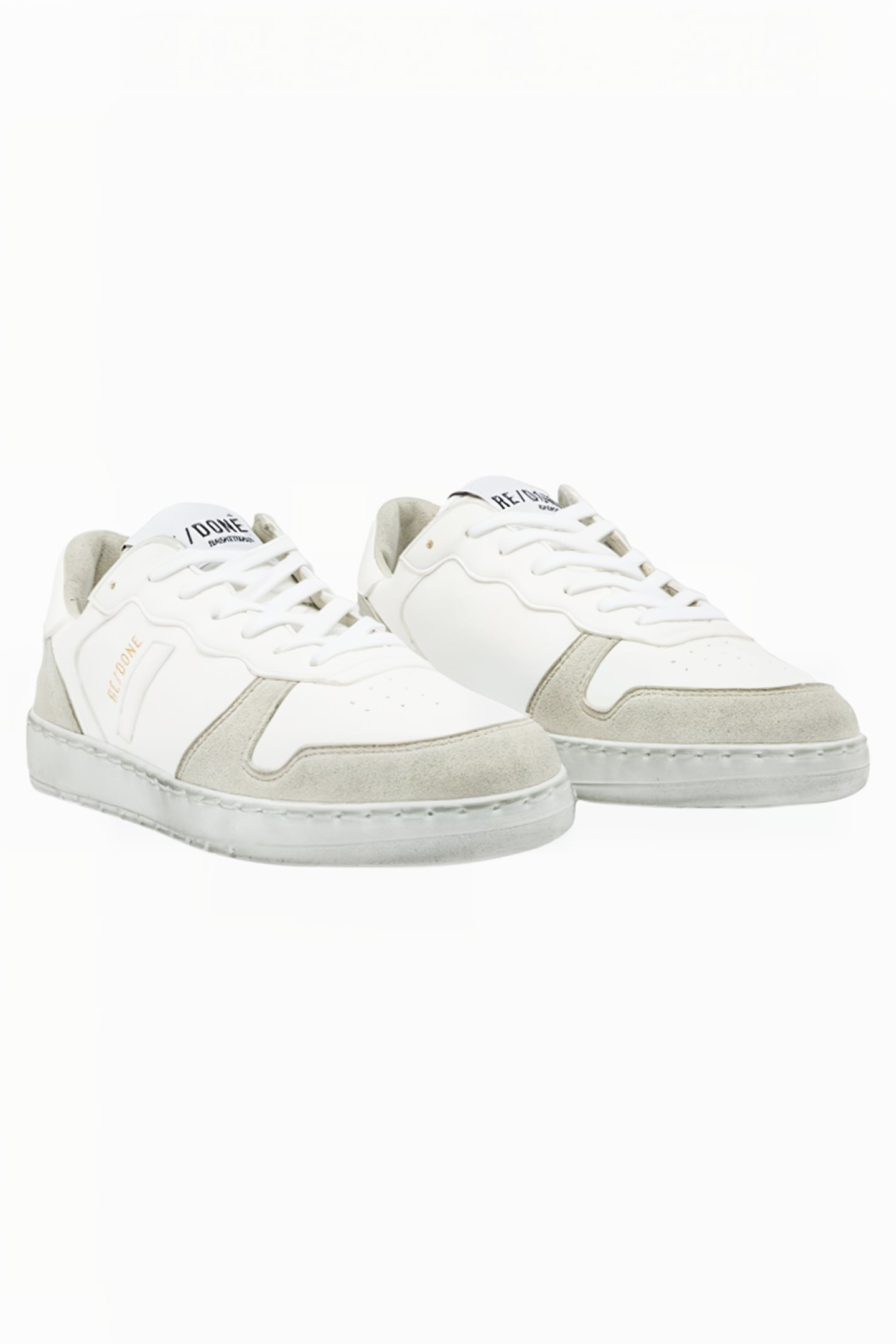 80S BASKETBALL SHOE WHITE&WHITE 2