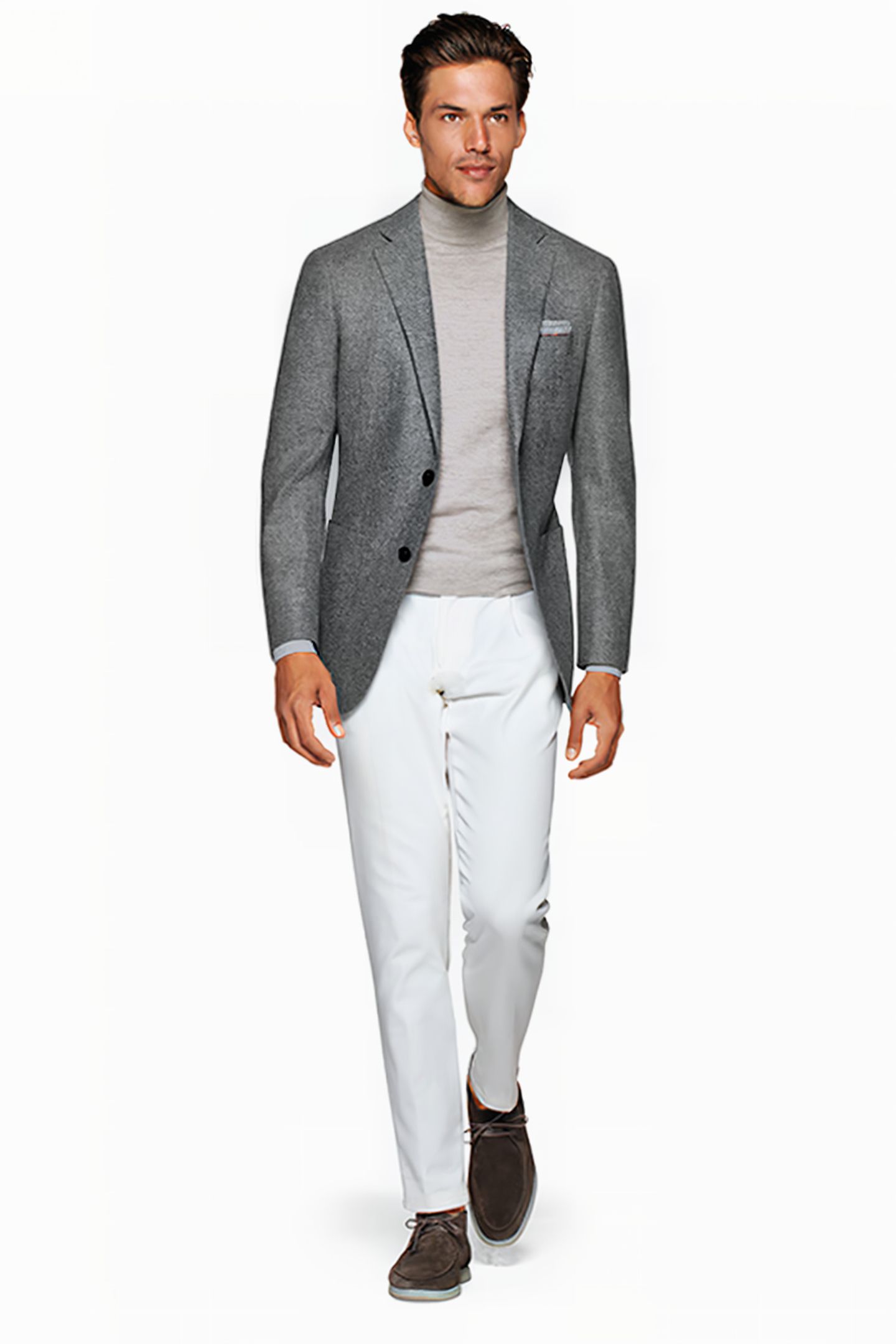 LIGHT GREY HAVANA BLAZER 4