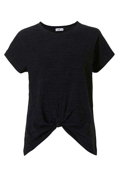 NW TOP TSHIRT SS TIARA SPACE DYE BLACK / PINK 1