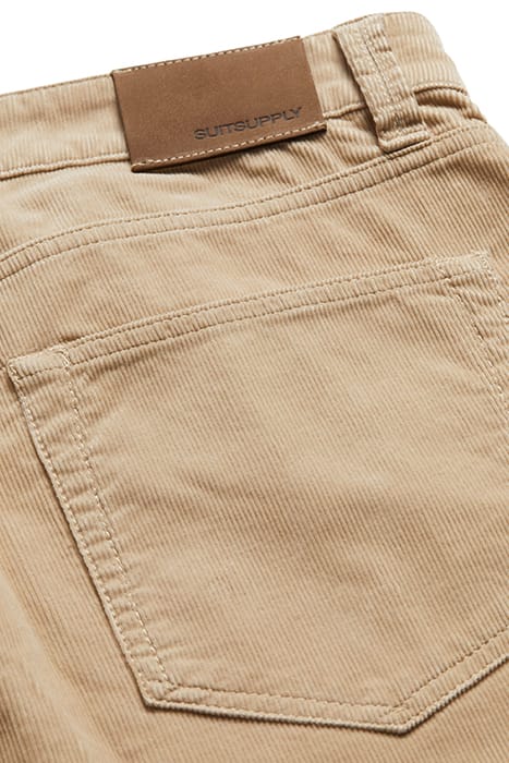 MID BROWN 5 POCKET ALAIN JEANS 3