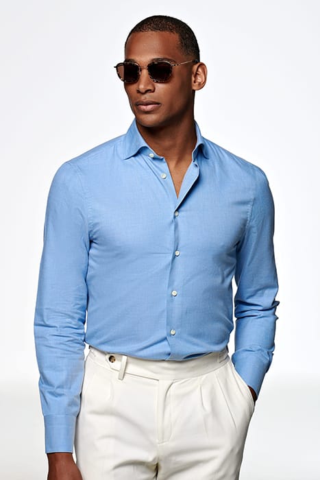 LIGHT BLUE SLIM FIT SHIRT 1