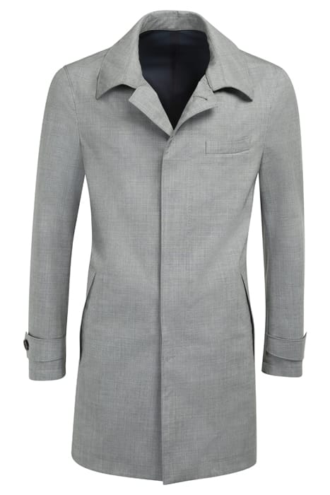 LIGHT GREY RAINCOAT 9