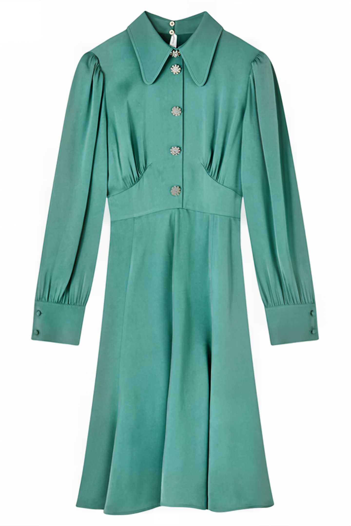 MIRA SHIRT DRESS SAGE 5