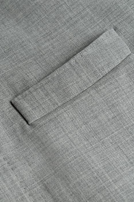 LIGHT GREY RAINCOAT 5