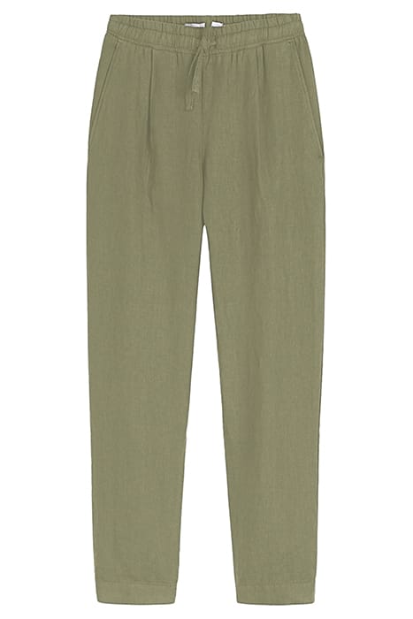 LOURDES LEAF GREEN LINEN LEAF GREEN LINEN 1