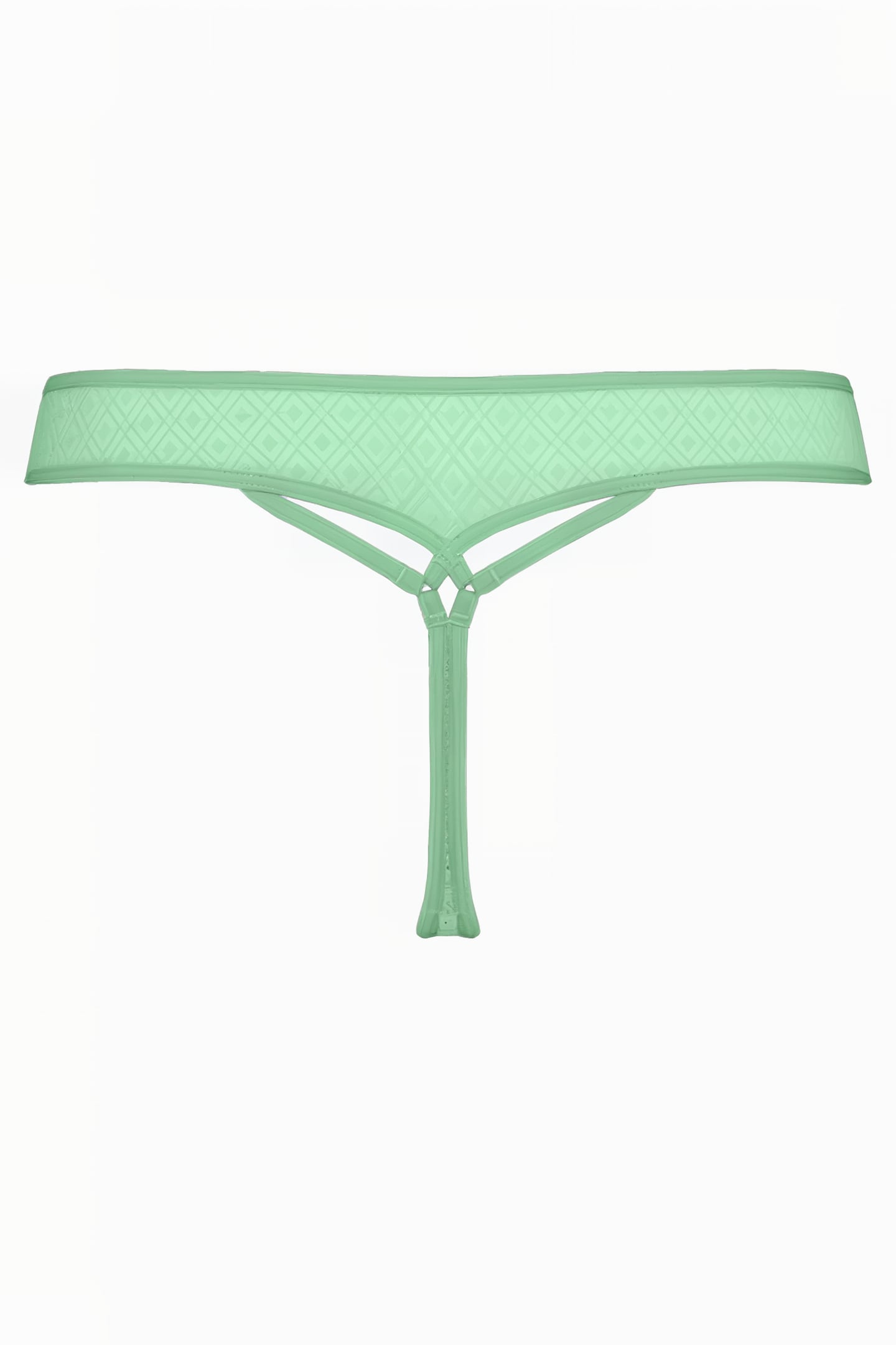 SEDUCTION PASTEL GREEN THONG 4