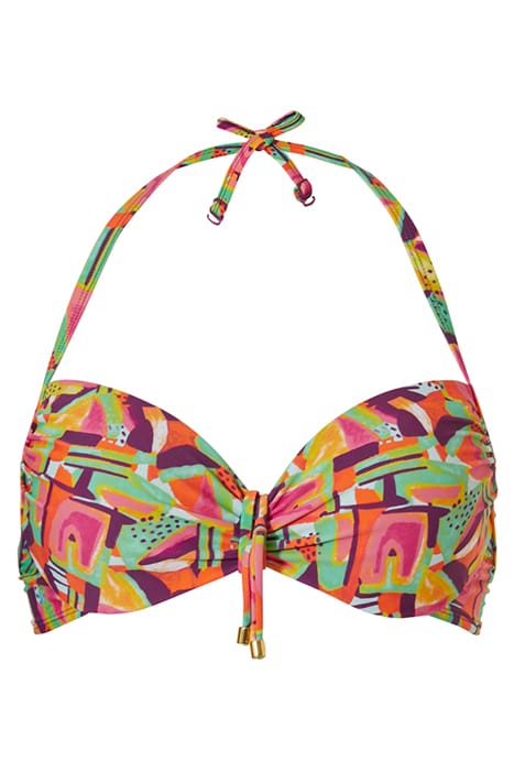 SW BRA TSHIRT BABETTE ABSTRACT SUNSET MOSAIC 1