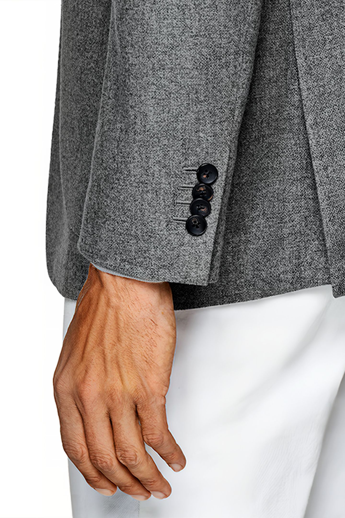 LIGHT GREY HAVANA BLAZER 8