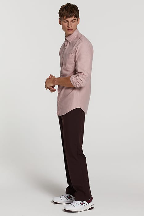 MEN TWILL SHIRT TYLER DUSTY SALMON PINK 5