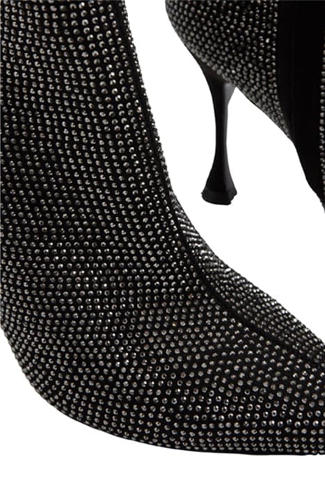 CLEMENT ANKLE BOOTS — CRYSTAL EMBELLISHED 8