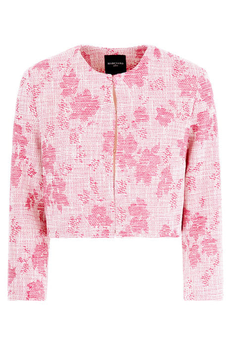 MARCIANO BY GUESS AVAH JACKET PINK SPRINTG CROPPED WAVE 6