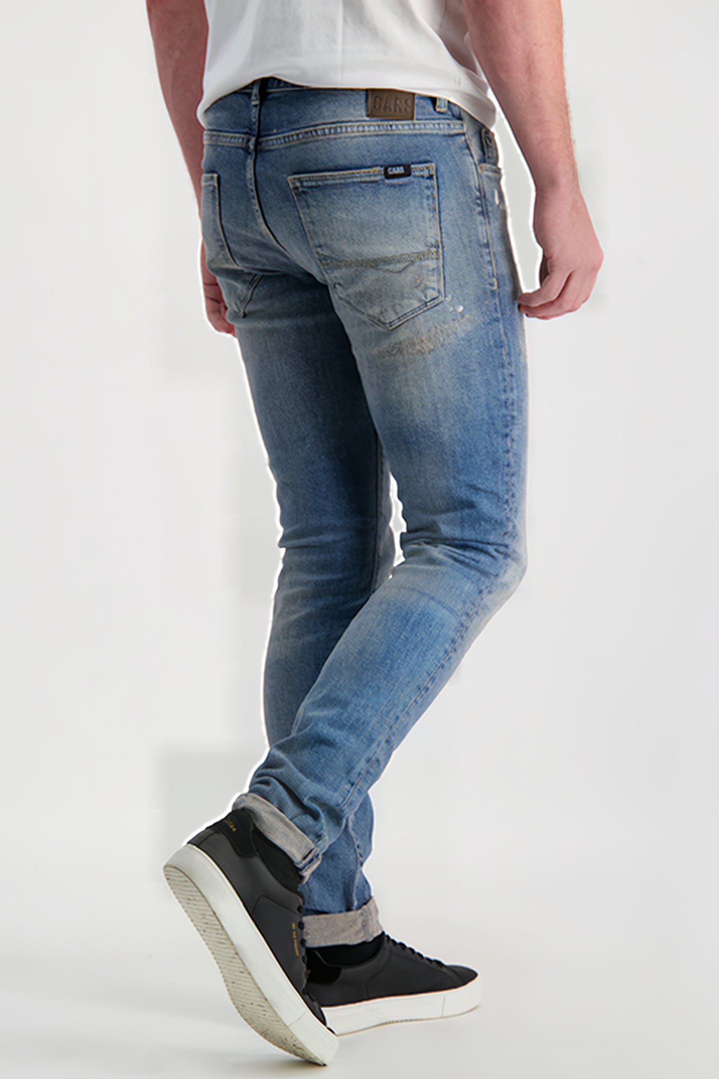 JEANS HURRICANE SKINNY FIT VINTAGE STONE USED 3