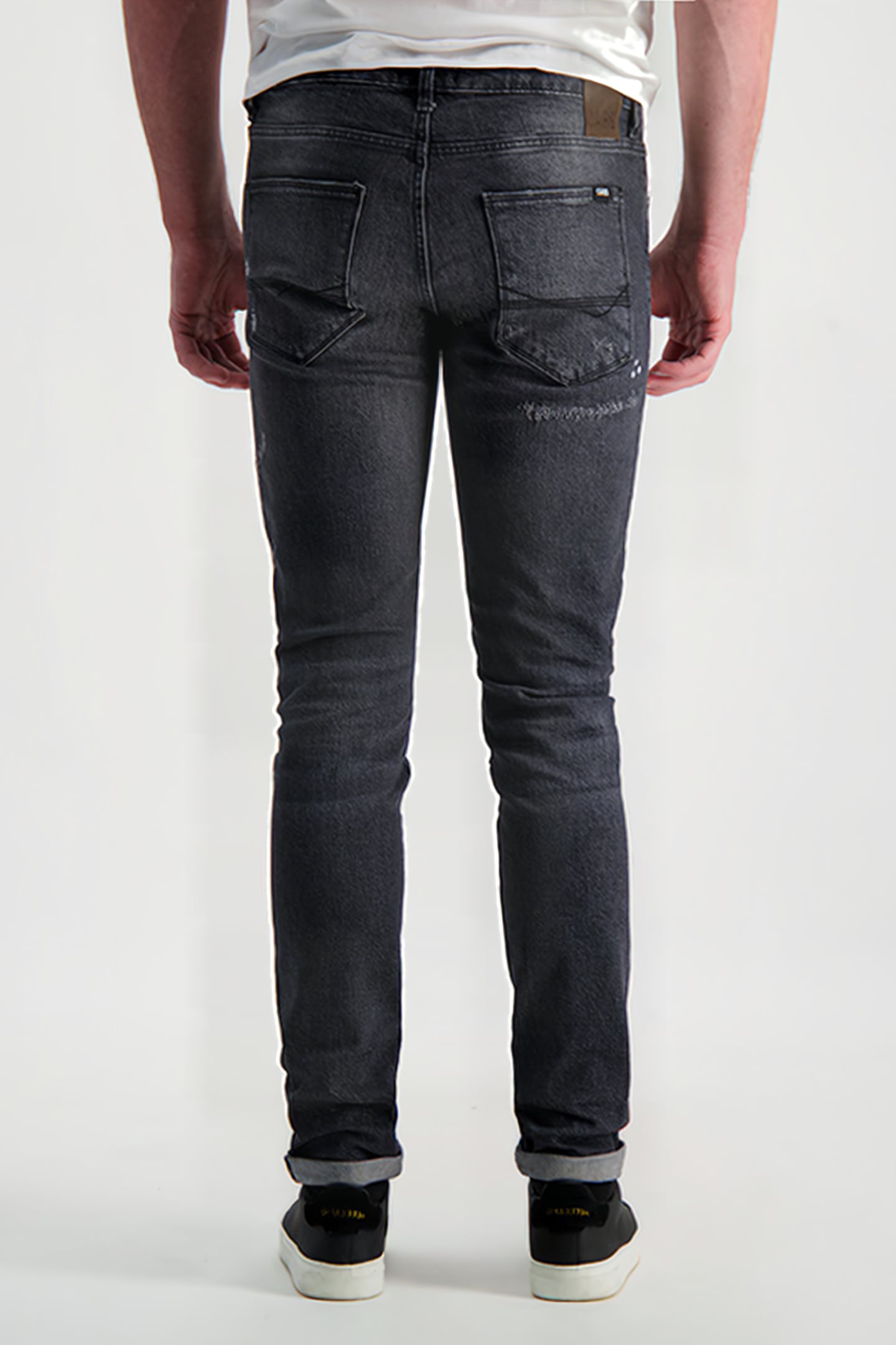 JEANS HURRICANE SKINNY FIT BLACK USED 3