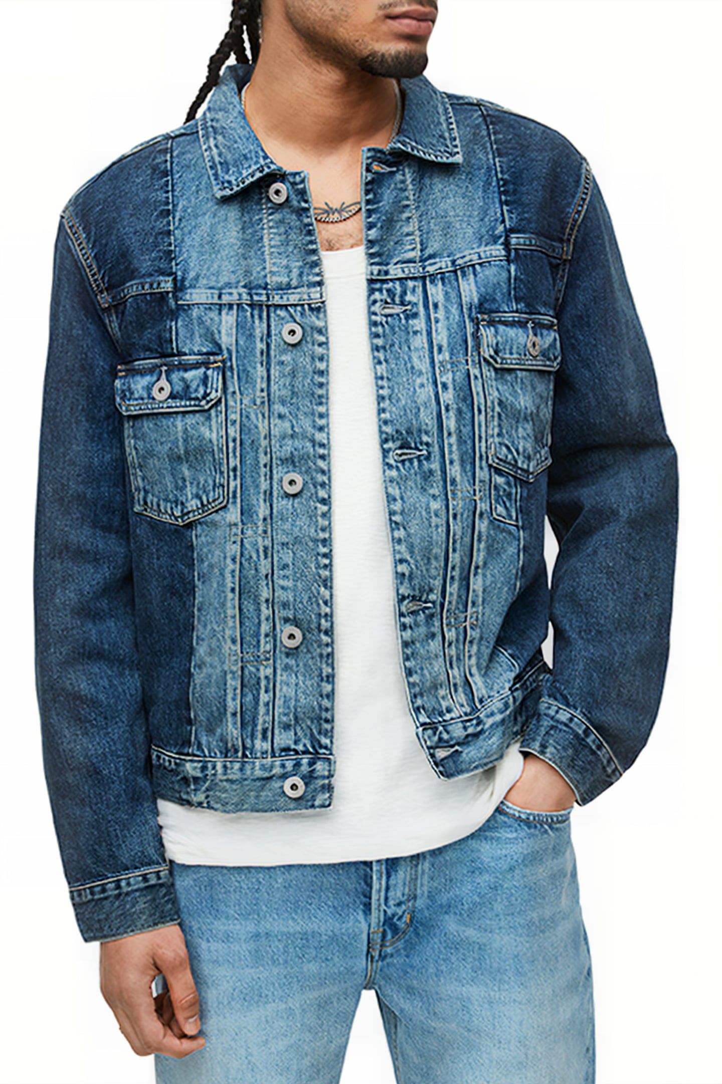 TAIN JACKET DARK INDIGO 1