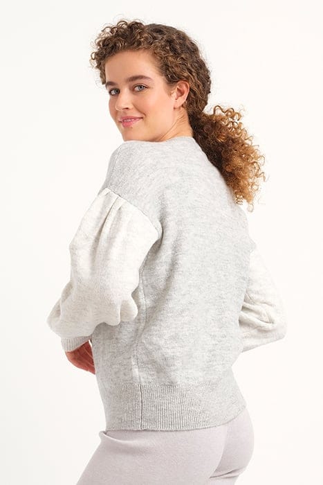 LW OVER HOODIE/SWEATER VIENNA COMFORTAB HEATHERED SIAMESE 3