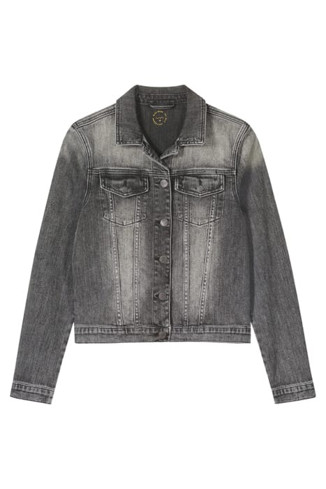 BASIC DENIM JACKET BLACK HEAVY TWILL BLACK DENIM 4