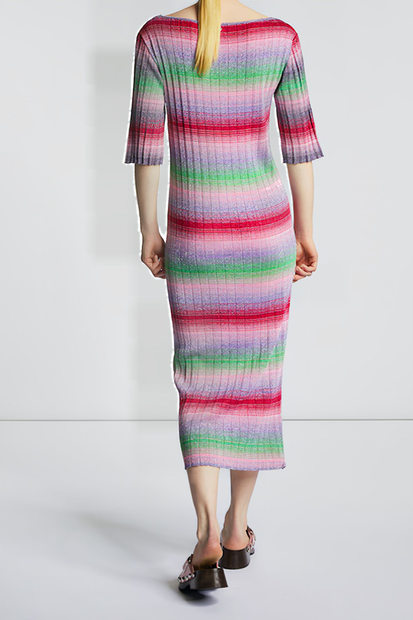 DRESS STRIPED ROYAL PURPLE 3