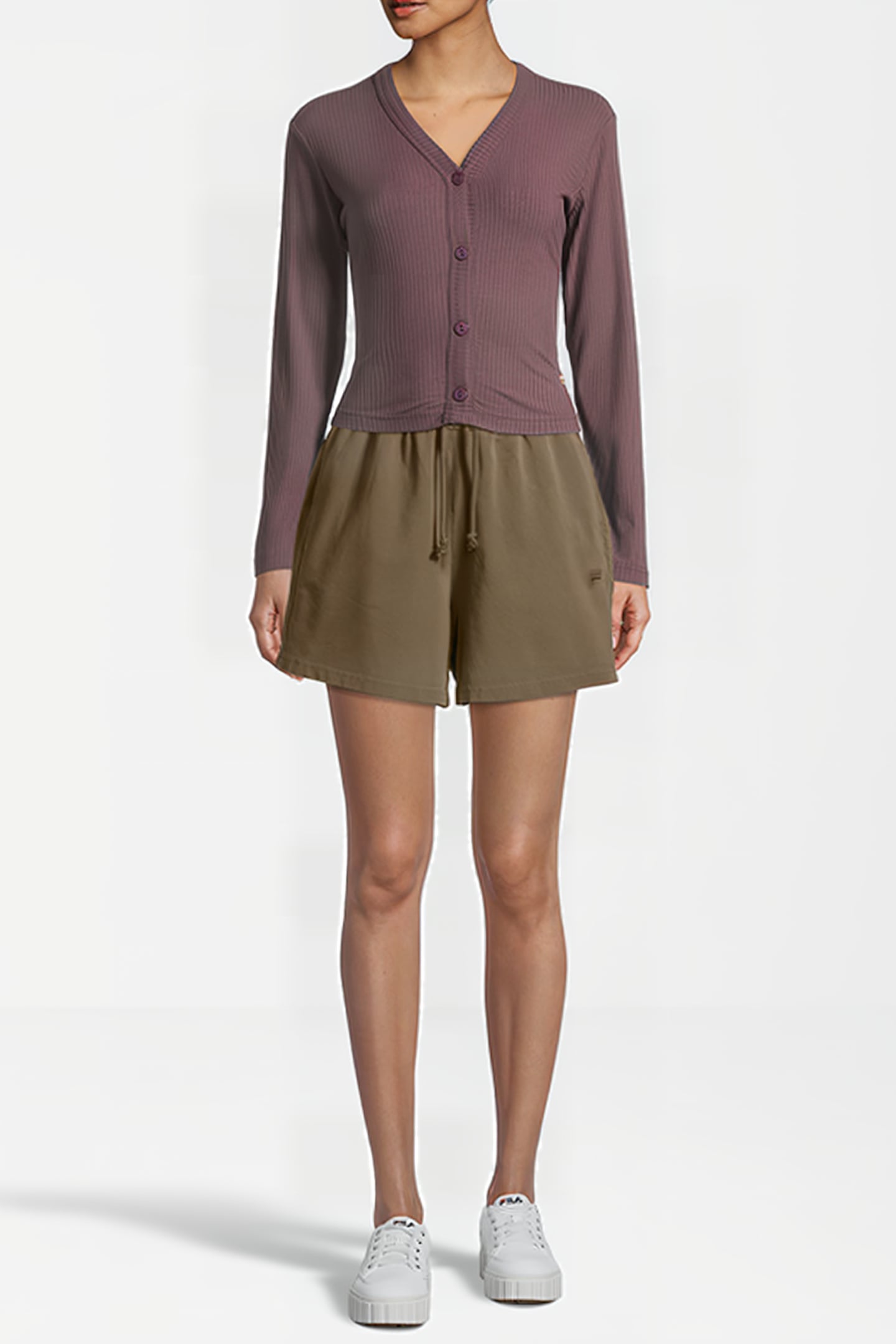 CAMBRILS HIGH WAIST SHORTS SEPIA TINT 4