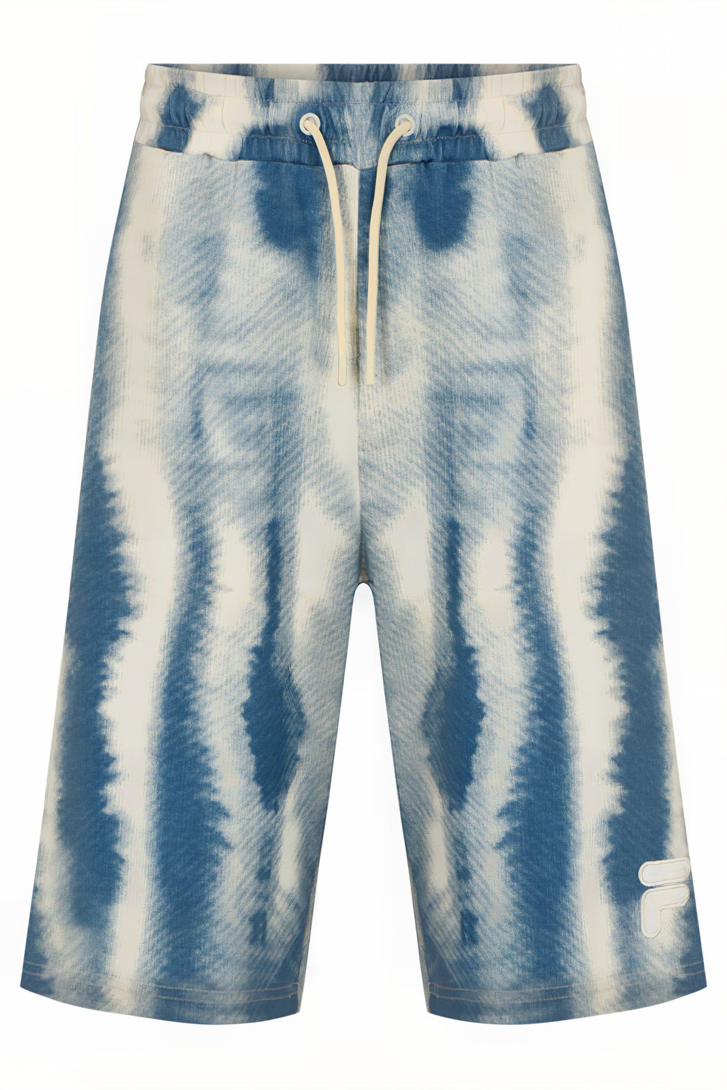 CASARES AOP BAGGY SHORTS ANTIQUE WHITE WATER ABSTRACT AOP 1