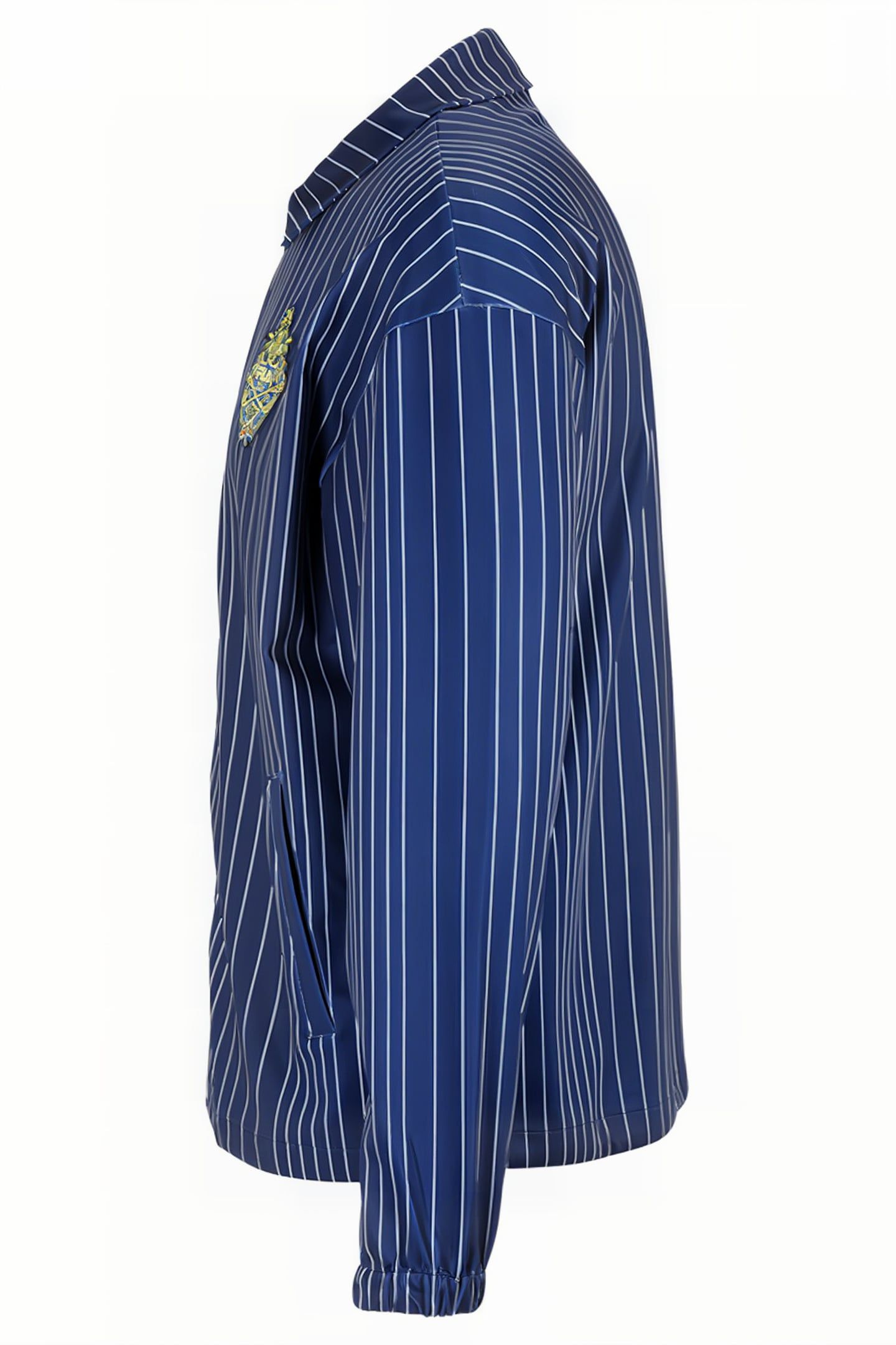 TAARSTEDT STRIPED TRACK JACKET MEDIEVAL BLUE/ANTIQUE WHITE I 3