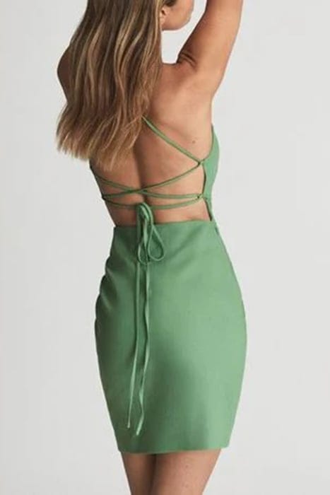 ARIELA STRAPPY MINI DRESS 2