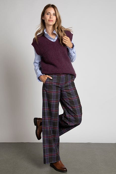 CLASSIC PANT WIDE LEG BROWN 4