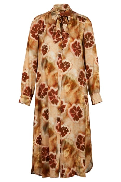 MAXI COLLAR DRESS MULTI 1