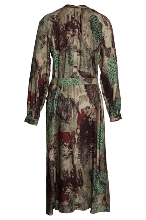 MIDI ROUND NECK DRESS 1