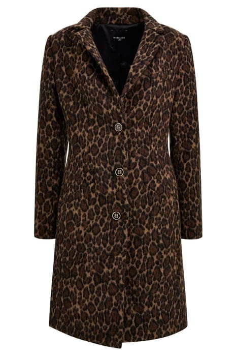 MARCIANO BY GUESS LUCYNDA COAT LEOPARD MACULA LEOPARD 1