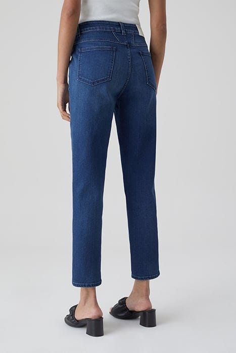 CLOSED WOMEN PEDAL PUSHER JEANS DARK BLUE 2