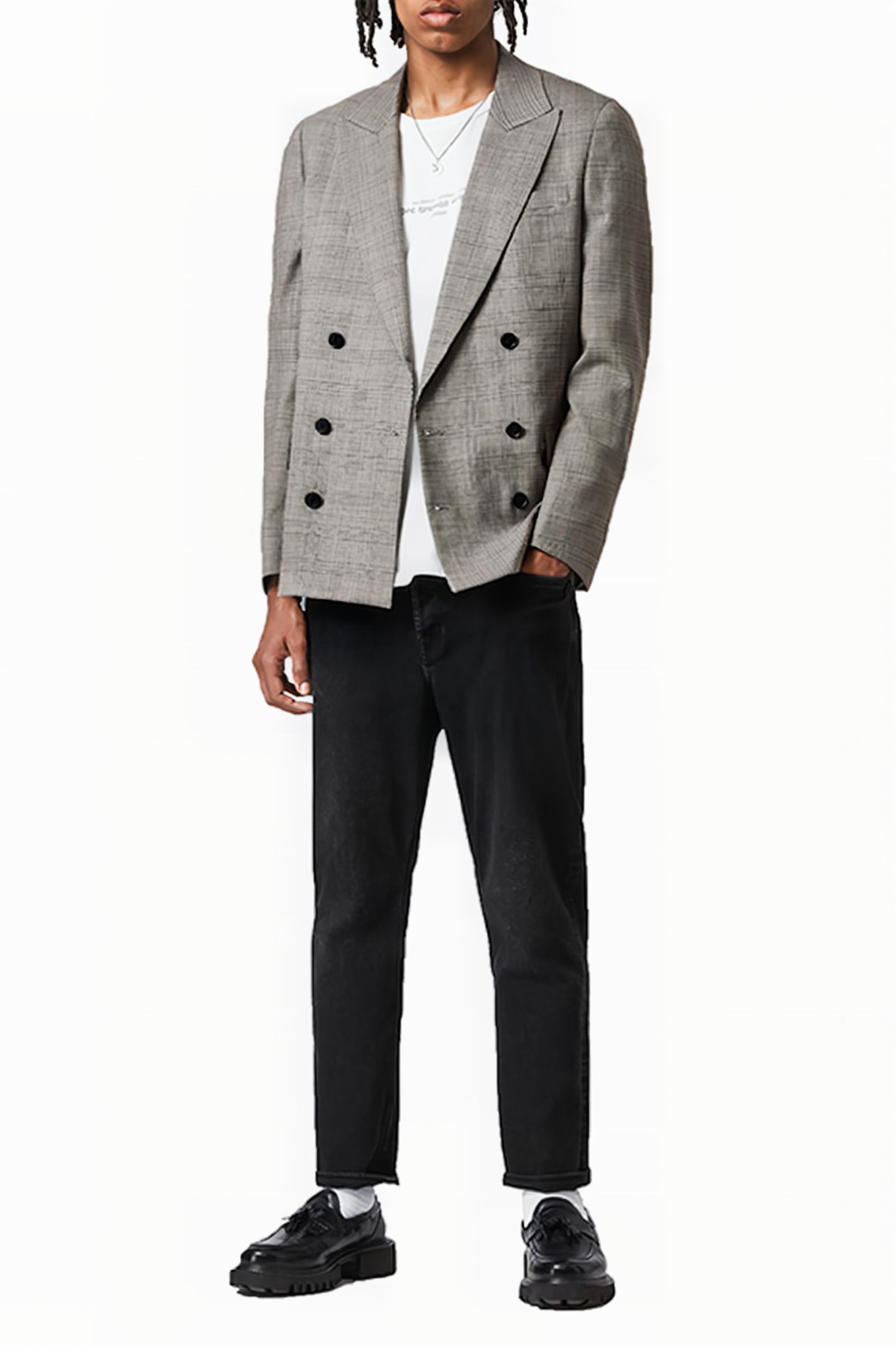 GLEBE BLAZER GREY 2
