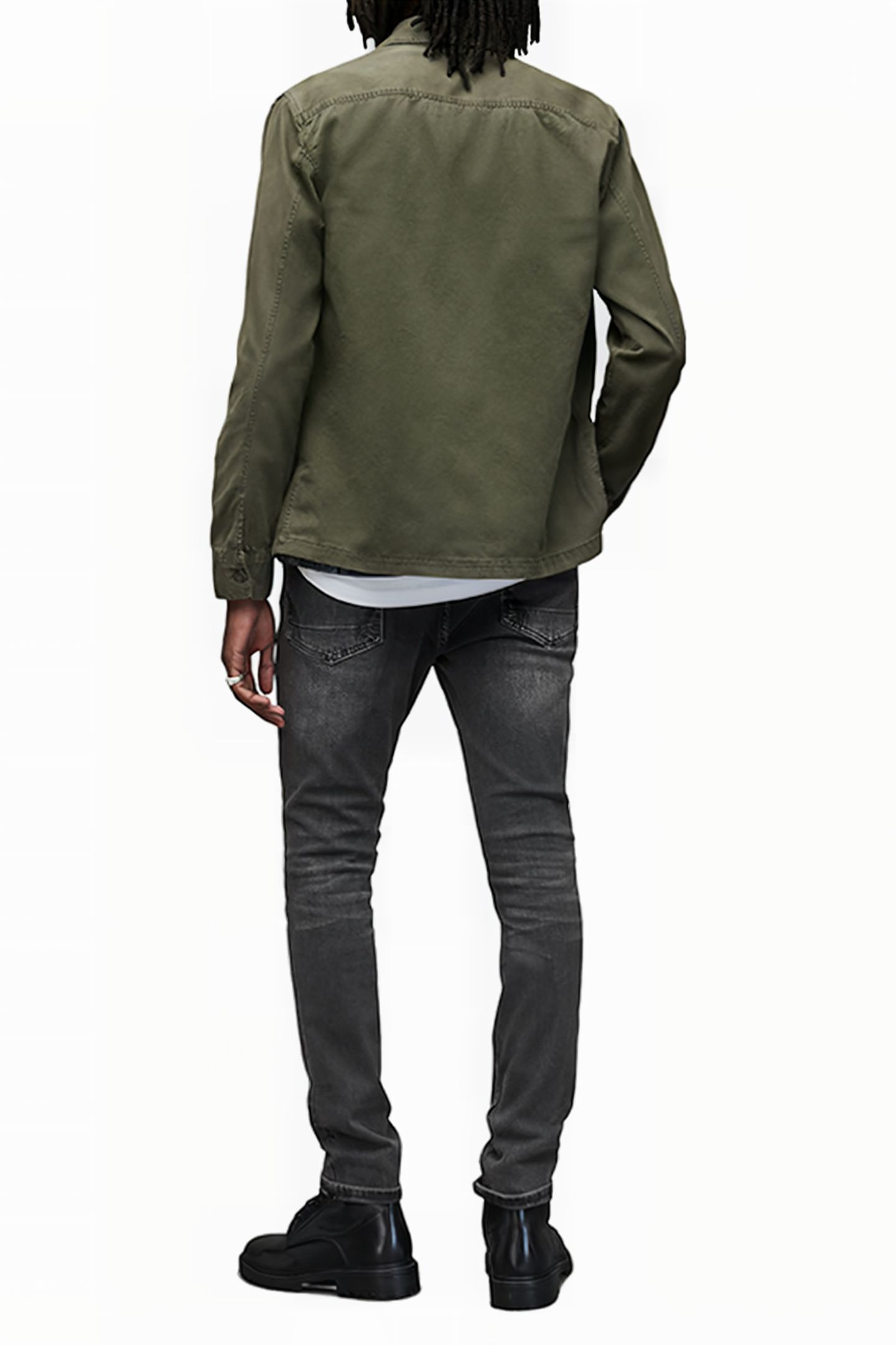 CIGARETTE DAMAGED WASHED BLACK 3