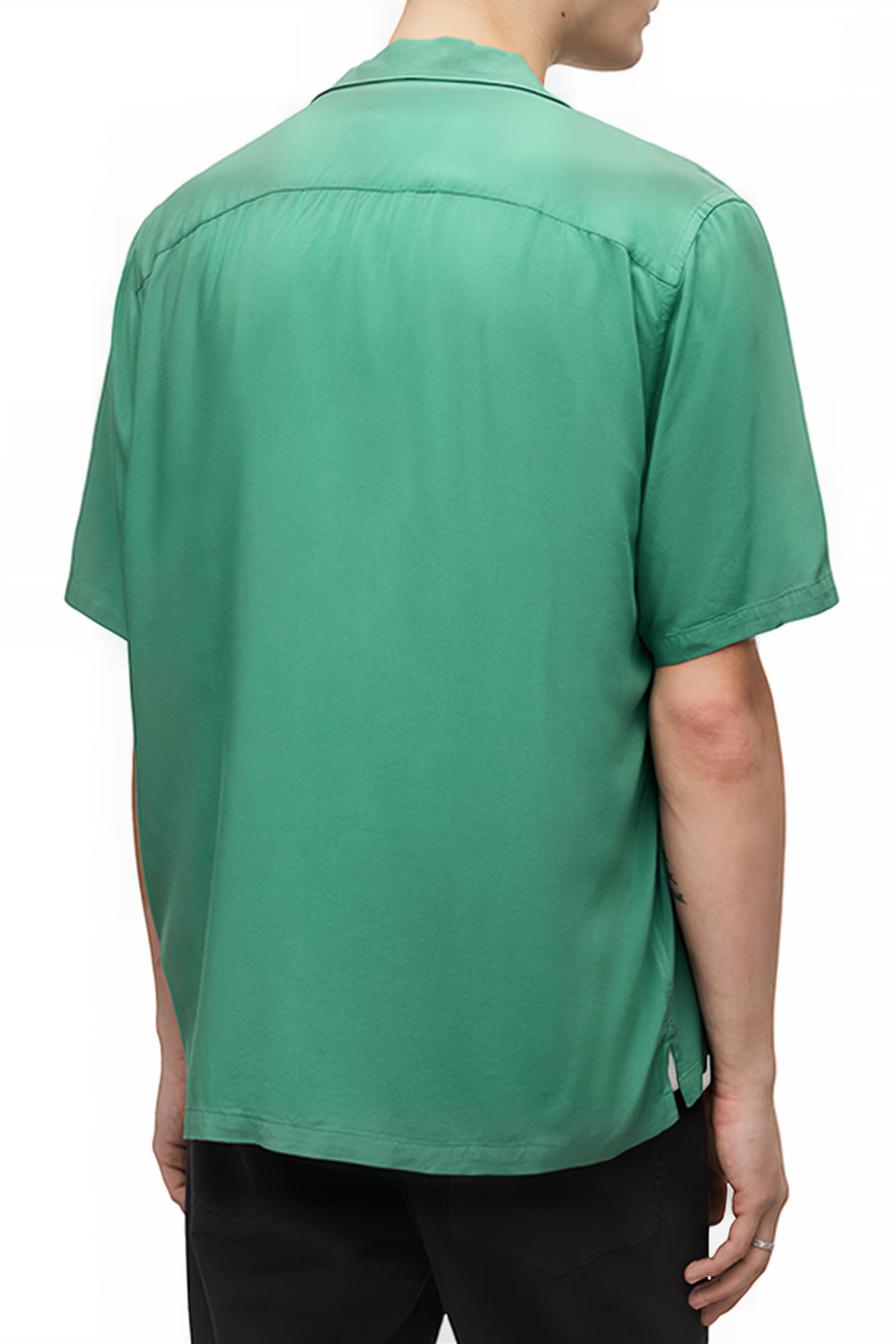 VENICE SS SHIRT DARK THYME GREEN 2