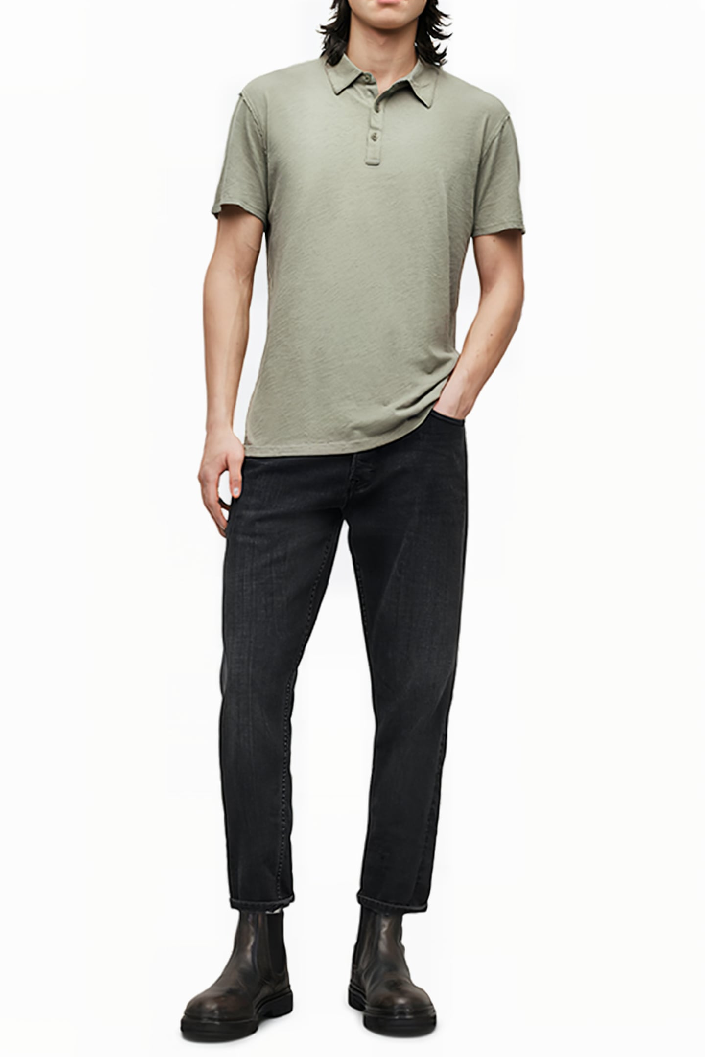FIGURE SS POLO SOFT GREEN 3