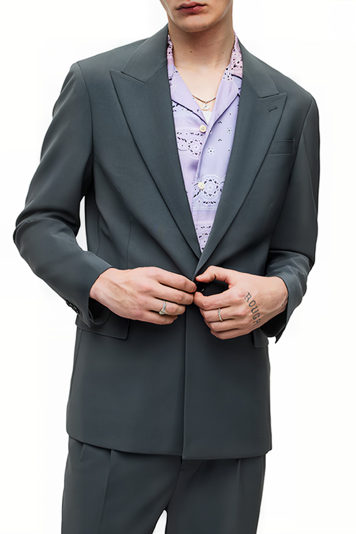 BERTO BLAZER SMOKE BLUE 6